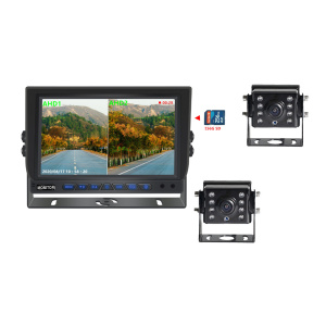 AHD monitor snemalnik + 2 x AHD kamera 12/24V, AHD700R